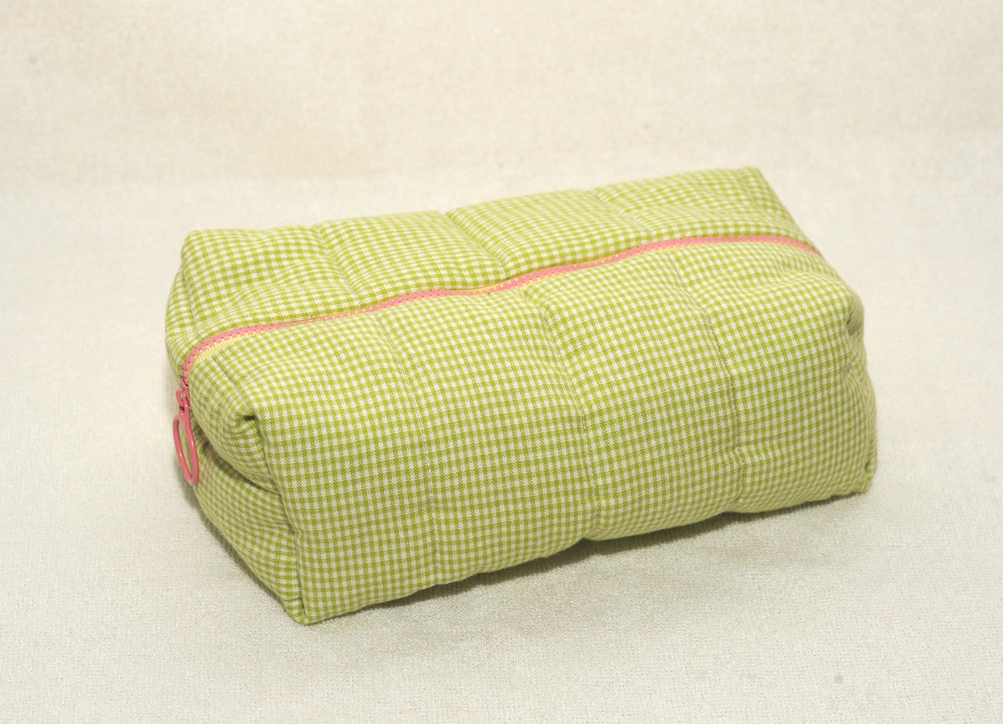 Trousse de toilette matelassée