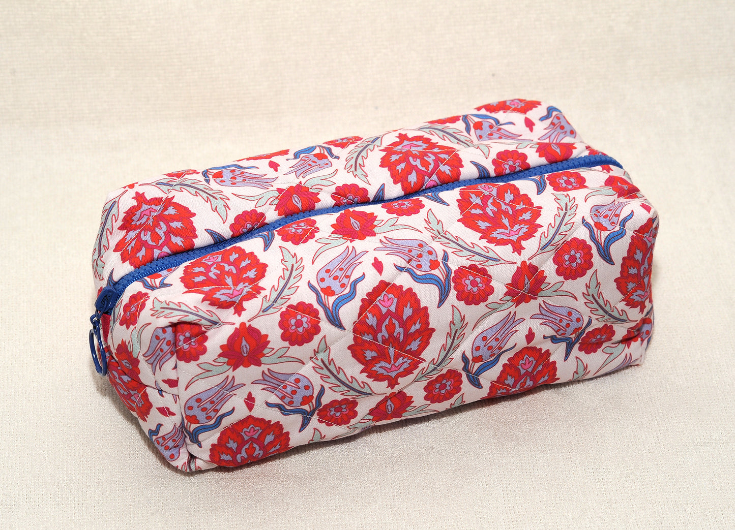 Trousse de toilette matelassée