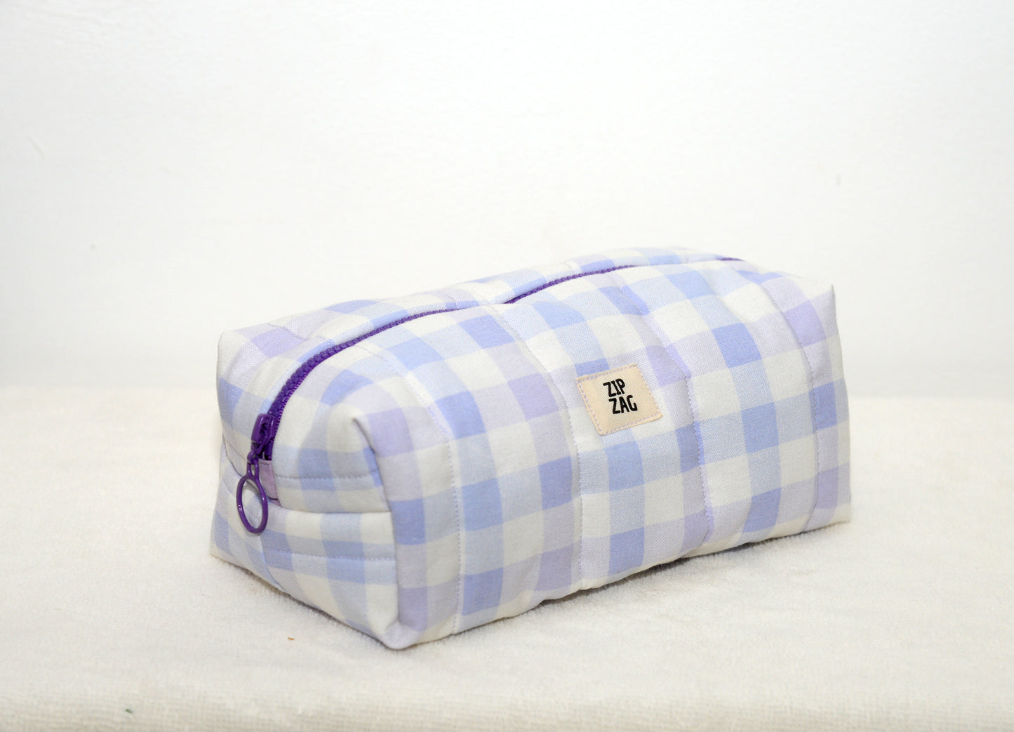 Trousse de toilette matelassée