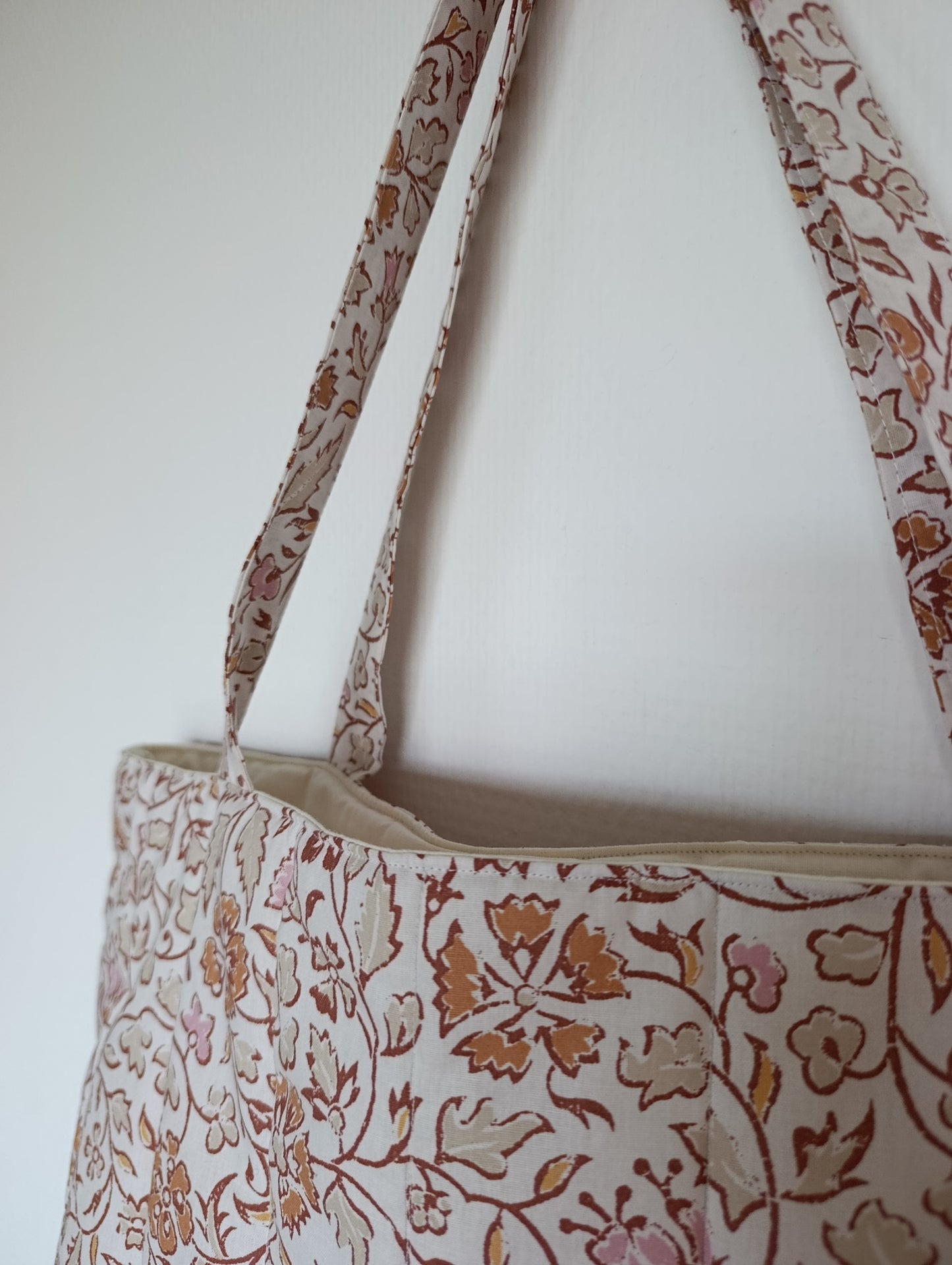 Sac cabas matelassé